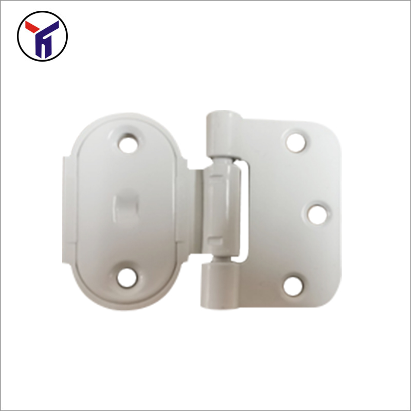 Baltas plastikinis metalas 38,5 mm durų dalys